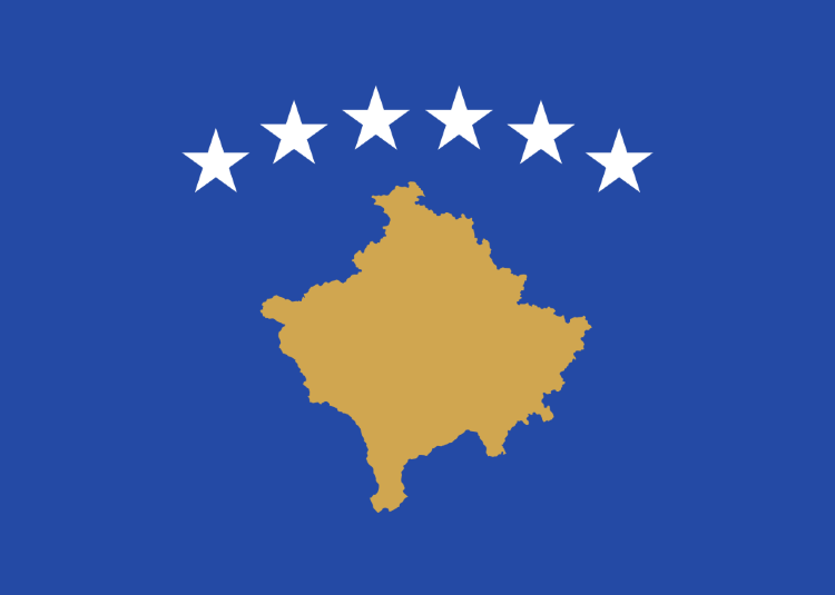Флаг Косово - фото 1 - id-p163495358