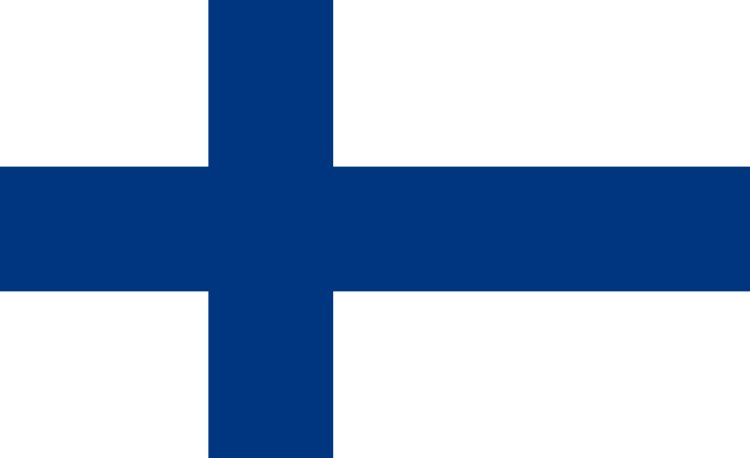 Флаг Финляндии (размер 75х150) - фото 1 - id-p163495370