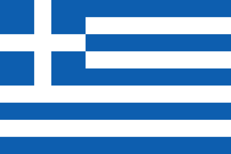 Флаг Греции (75х150) - фото 1 - id-p163495510