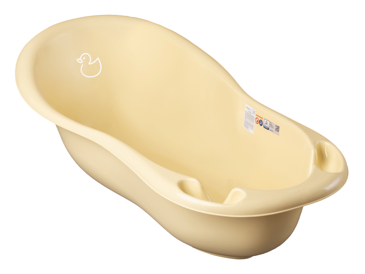 Детская ванночка Тега (Tega) 102 cм Уточка Желтый - фото 1 - id-p163549204