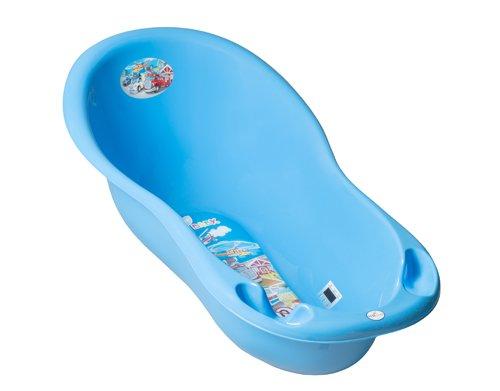 Детская ванночка Тега (Tega) 102 cм МАШИНКИ с термометром синий - фото 1 - id-p163549206