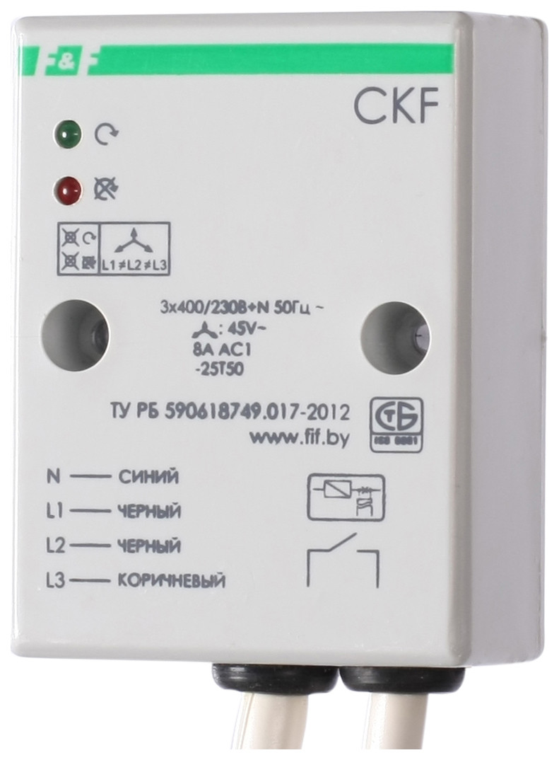 Реле контроля CKF - фото 1 - id-p163550341