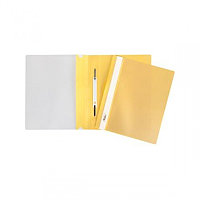 Папка-скоросшиватель, формат - А5, цвет - желтый, синий