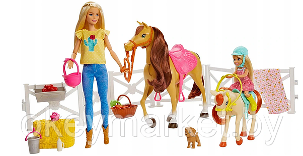 Игровой набор Barbie Челси и любимые лошадки FXH15, фото 2