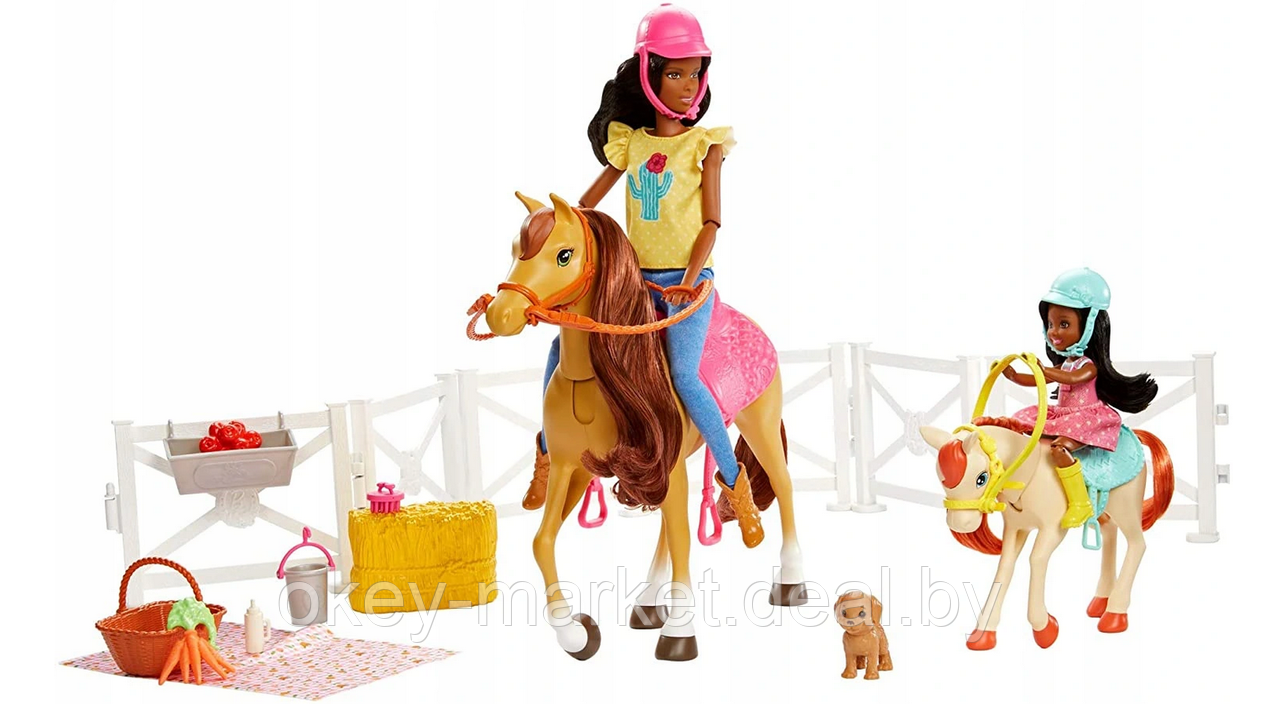 Игровой набор Barbie Челси и любимые лошадки FXH16 - фото 2 - id-p163582519