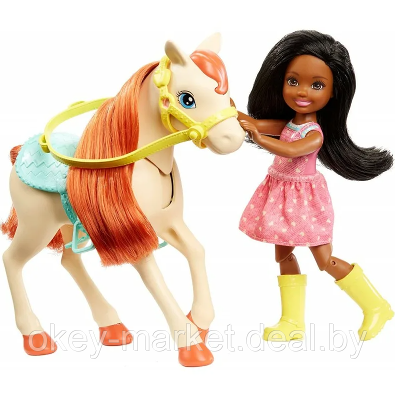Игровой набор Barbie Челси и любимые лошадки FXH16 - фото 3 - id-p163582519