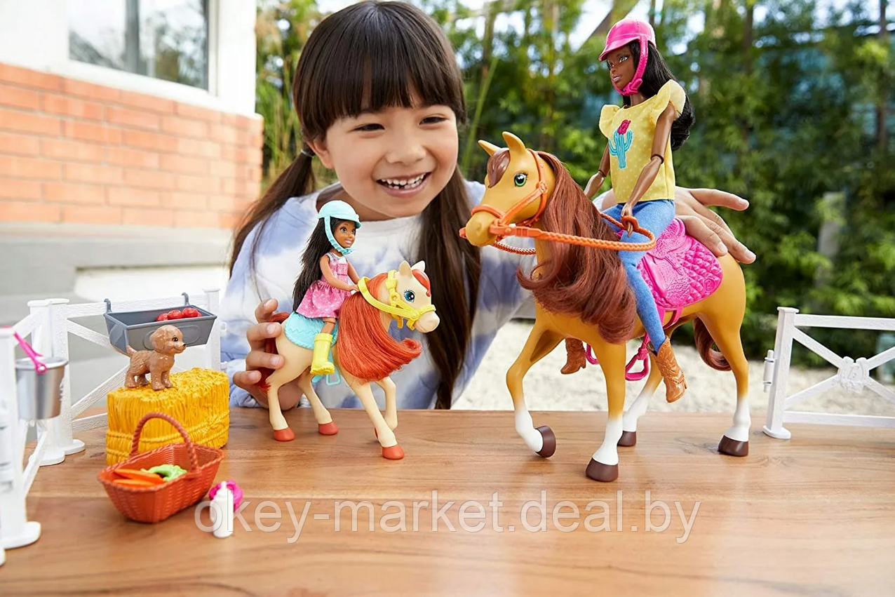 Игровой набор Barbie Челси и любимые лошадки FXH16 - фото 4 - id-p163582519