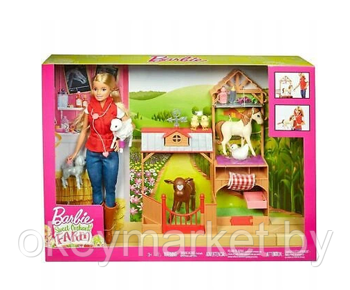 Игровой набор Barbie Ферма GCK86, фото 2