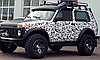 Расширители колесных арок, ВАЗ-2131 LADA NIVA 4X4 3D, Под резанные арки колёс, (70 мм), Материал LLDPE, фото 2