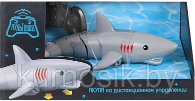 Радиоуправляемый робот Акула плавает в воде ZYB-B3540