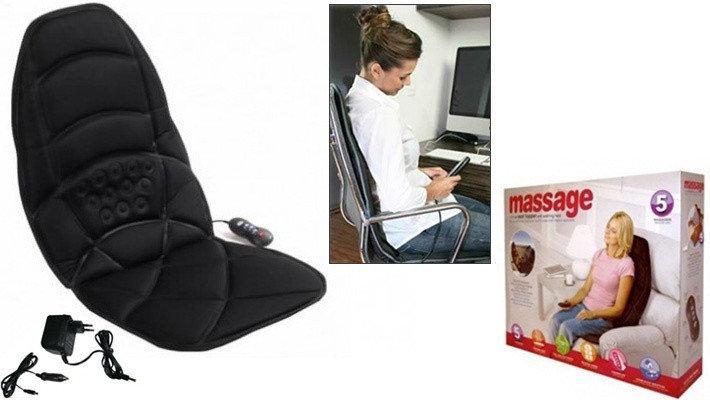 Массажный авто чехол (массажер) на сидение Massage Seat Topper - фото 6 - id-p163596108