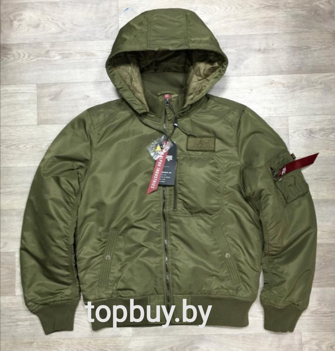 КУРТКА БОМБЕР MA-1 HOODED RIB. - фото 5 - id-p163596198