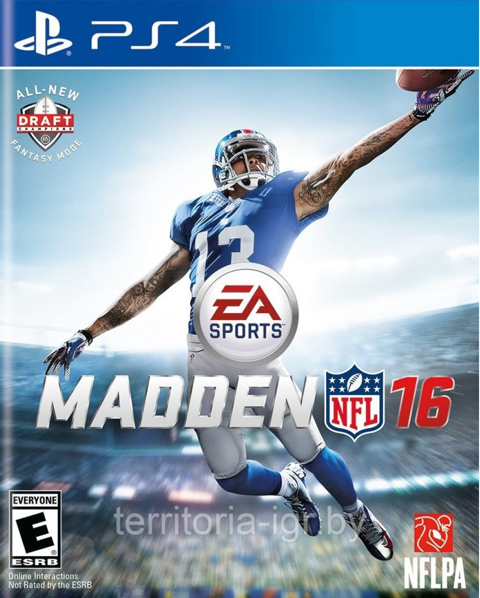 Игра MADDEN NFL 16 PS4 (Английская версия) - фото 1 - id-p102815353