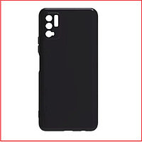 Чехол-накладка для Xiaomi Redmi note 10T 5G / Poco M3 Pro 5G (силикон) черный с защитой камеры