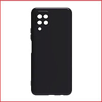 Чехол-накладка для Samsung Galaxy M32 SM-M325 (силикон) черный с защитой камеры