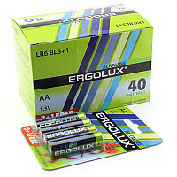Батарейка LR6 АА alkaline, Ergolux