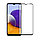 Защитное стекло Full-Screen для Samsung Galaxy A22 черный SM-A225 (5D-9D с полной проклейкой), фото 3
