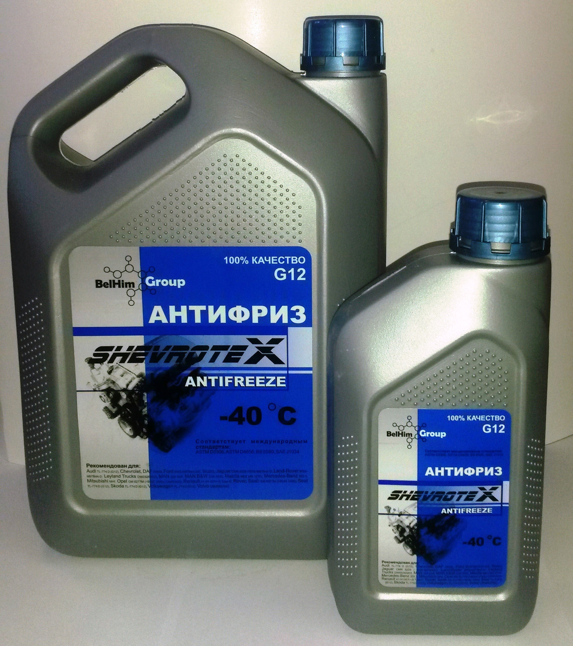 Антифриз Shevrotex G12 карбоксилатный (синий) 1 кг,5 кг, 10 кг, 20 кг, 30 кг, 230 кг