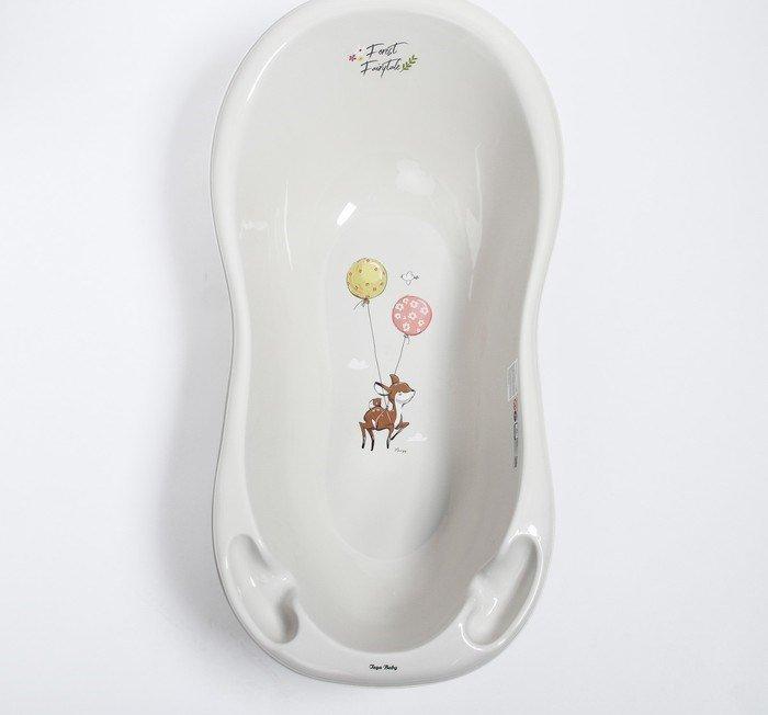 Детская ванночка Тега (Tega) 86 cм Лесная сказка Светло-Бежевый - фото 4 - id-p163637685