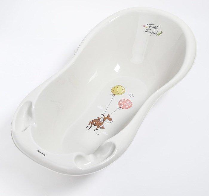 Детская ванночка Тега (Tega) 86 cм Лесная сказка Светло-Бежевый - фото 5 - id-p163637685
