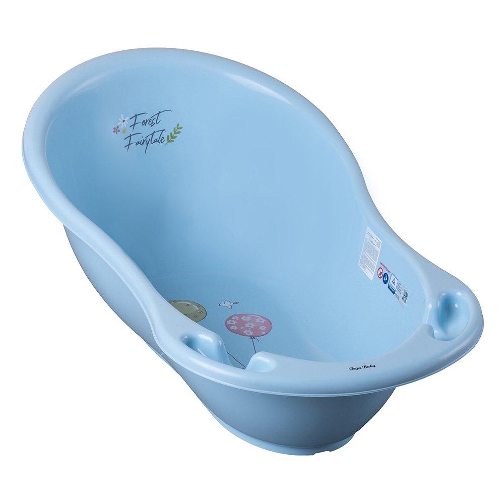 Детская ванночка Тега (Tega) 86 cм Лесная сказка Голубой - фото 1 - id-p163637689