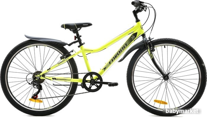 Велосипед Favorit Fox 26 V 2020 (зеленый)