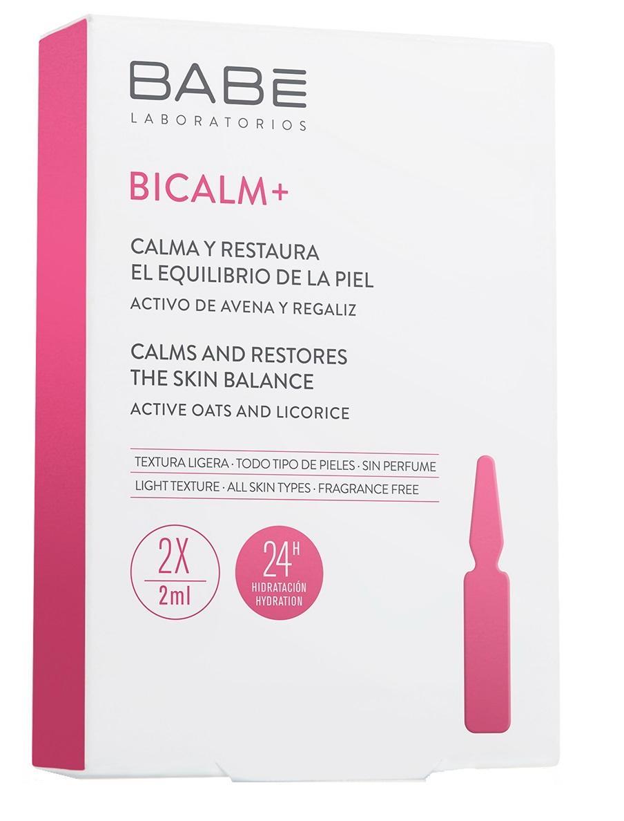 Концентрат Laboratorios BABE "Bicalm+" для естественного баланса кожи против покраснения, 2 шт х 2 мл