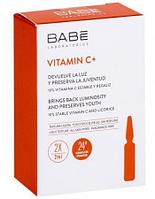 Концентрат Laboratorios BABE "Vitamin C+" для гладкости и омоложения кожи, 2 шт х 2 мл