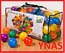 Набор мячиков шариков 50 шт для игровых палаток и домиков и сухих бассейнов, для игровых центров мячики шарики, фото 4