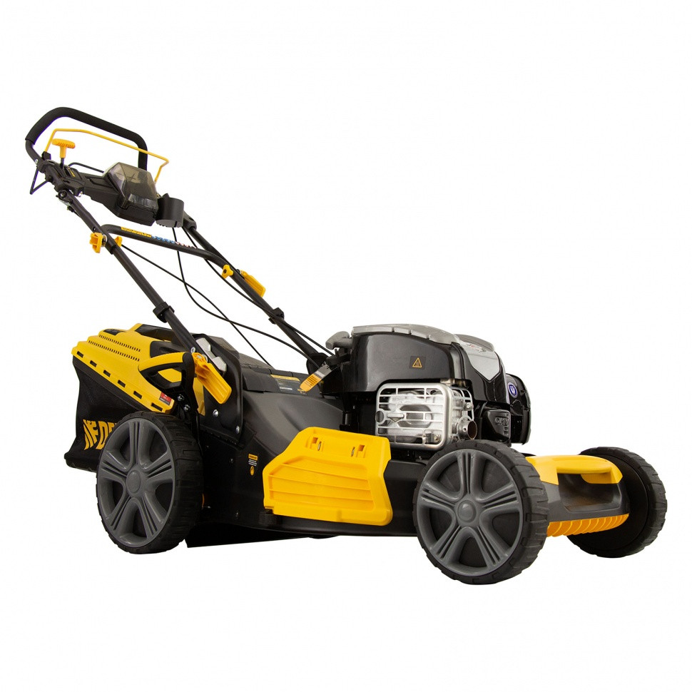 Газонокосилка бензиновая GLD-520SP-BS, 163 см3, Briggs Stratton, ширина 52 см, привод, 60 л Denzel 58807 - фото 4 - id-p163684716