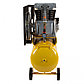Компрессор воздушный, ременный привод BCI4000-T/100, 4.0 кВт, 100 литров, 690 л/мин Denzel 58123, фото 4