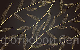 Фотообои Золотые листья