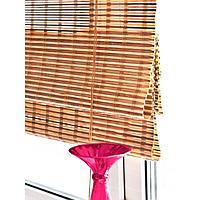 Римские штора из бамбука, 100х160 см, цвет микс