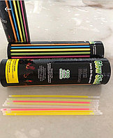 Светящиеся браслеты палочки / световые палочки (100 шт.)Glow Sticks/ Неоновые палочки браслеты SZT 5200