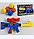 Детское игрушечное оружие помповый автомат стреляющий мягкими шариками 5009 A в коробке, фото 2