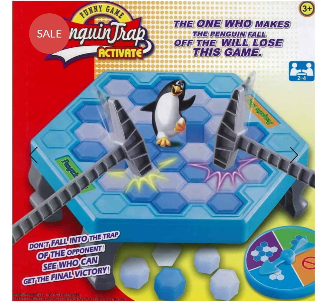Настольная семейная игра пингвин на льдине "Penguin Trap" 1225-2