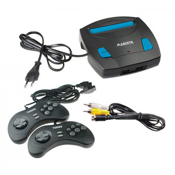 Детская игровая приставка консоль к телевизору Magistr Turbo Drive 222 игры Sega 16 бит для детей 90х