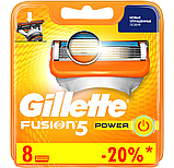 Сменные кассеты Gillette Fusion5 Power ( 8 шт ), фото 2