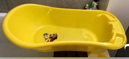 DUNYA Детская ванночка ФАВОРИТ 100 см Желтый/Оранжевый 12001 - фото 2 - id-p147184686