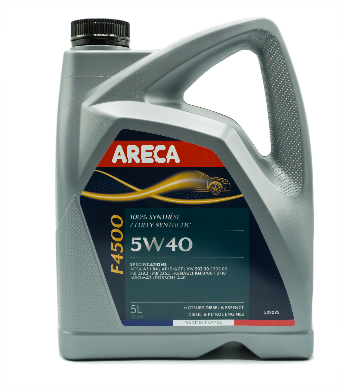 Моторное масло. ARECA F4500 5W-40 Синтетическое моторное масло 5л - фото 1 - id-p102578946