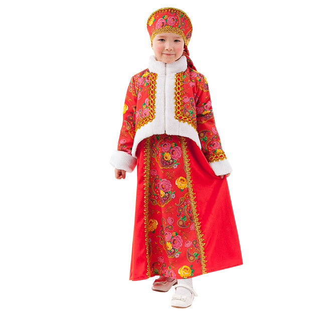 Карнавальный костюм Масленица 1058 к-20 / Пуговка - фото 1 - id-p163800341