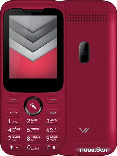 Мобильный телефон Vertex D552 (красный) - фото 1 - id-p163800399