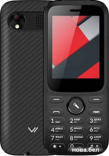 Мобильный телефон Vertex D555 (черный) - фото 1 - id-p163800401