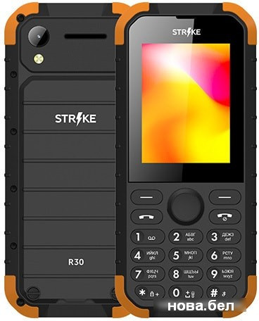 Мобильный телефон Strike R30 (оранжевый)