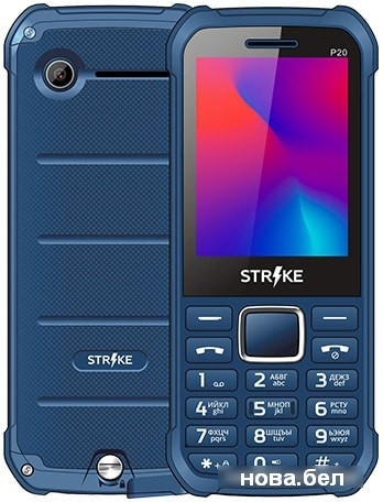 Мобильный телефон Strike P20 (синий)