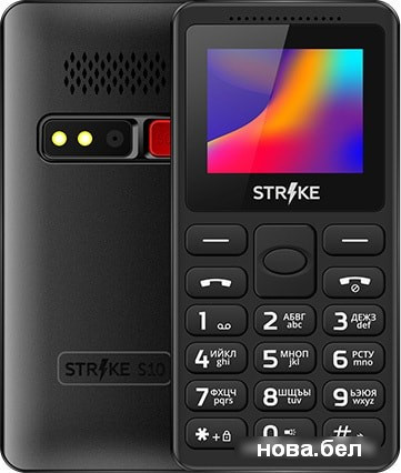 Мобильный телефон Strike S10 (черный)