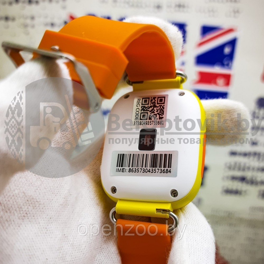 Детские умные часы SMART BABY WATCH Q80 WONLEX (G72Wifi) Антистресс пупырка Pop It Белые - фото 4 - id-p163800435