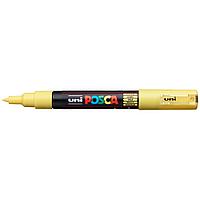 Маркер на водной основе Mitsubishi Pencil POSCA, 0.7мм. (пулевидный наконечник) (желтый)