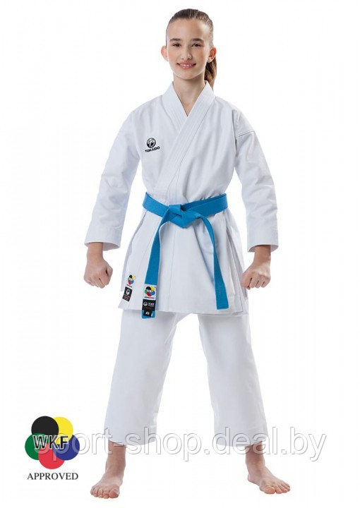 Кимоно карате TOKAIDO KATA MASTER JUNIOR, Slim Fit (WKF), 12 oz. ATKMJU 0/130, кимоно, кимоно для каратэ - фото 1 - id-p103992631