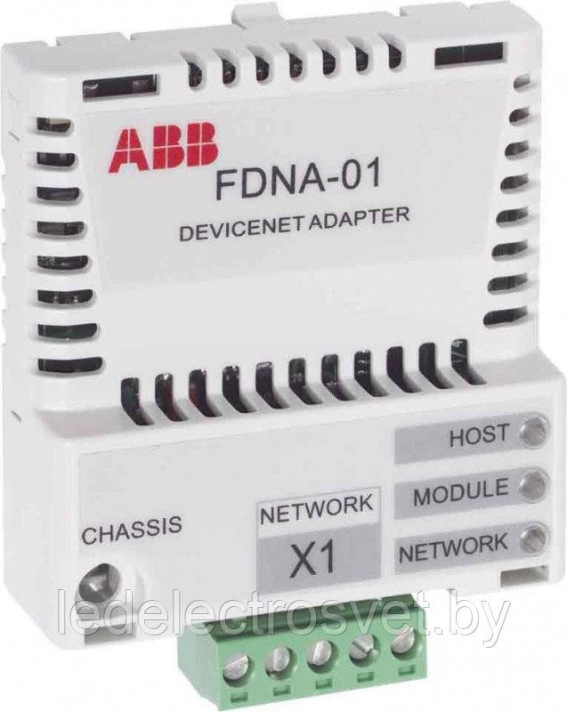 Плата расширения интерфейса FENA-01 EtherNet/IP , Modbus TCP, PROFINET IO для ACS355 - фото 1 - id-p163596941